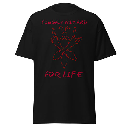 Finger Wizard For Life Men's classic tee