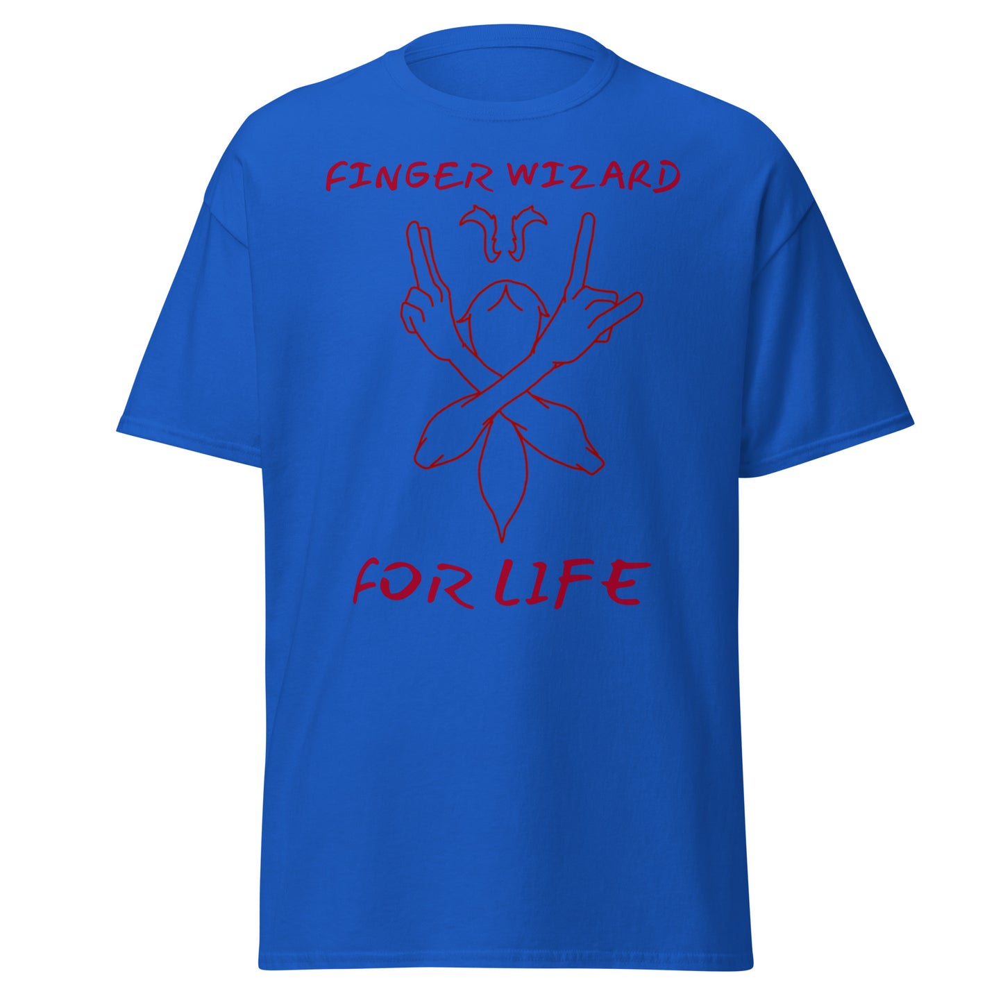 Finger Wizard For Life Men's classic tee