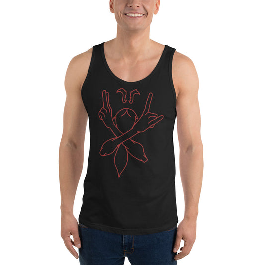 Finger Wizard For Life Men's Tank Top